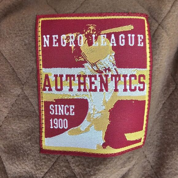 Newark Dodgers Negro Leagues JC Freeman and Son 1920s Wool Brown Jacket Mens XXL - Picture 6 of 8